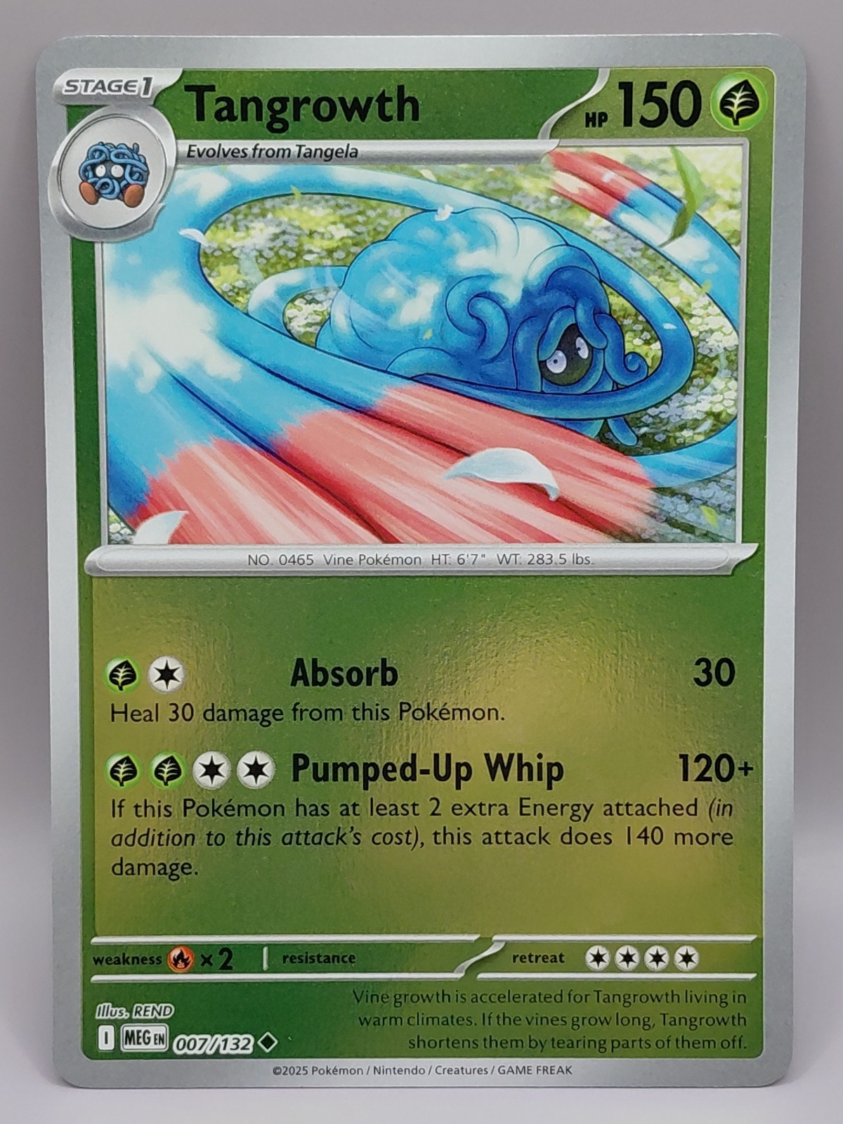 Tangrowth 007/132 Me01: Mega Evolution Reverse Holo