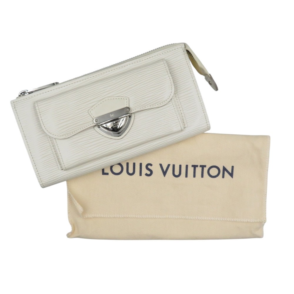 AUTHENTIC LOUIS VUITTON M6659J Portefeuille Astrid long wallet Ivoire Epi 0576 image 3