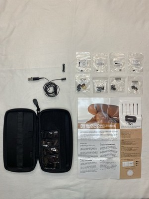 Countryman B6 Omnidirectional Lavalier Microphone Kit w Case & Accessories 