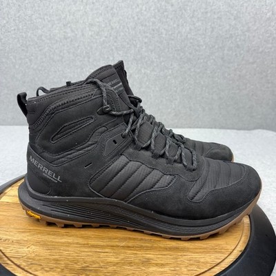 Merrell Nova 3 Thermo Boots Men's 13 Black Vibram Soles Mid Insulated 