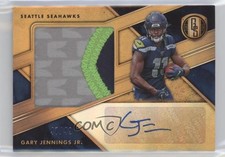 2019 Panini Gold Standard Rookie Jersey Jumbo 47/99 Gary Jennings Jr Auto xp6