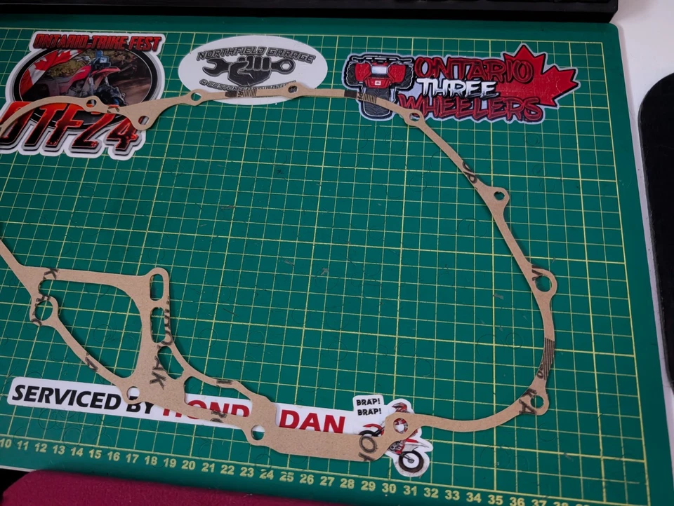 Junta de embrague Honda FT500 Ascot reemplaza 11394-MC8-000 compatible con 1982-1983 500cc Foto 4 de 4