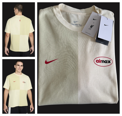 Nike Liverpool FC Air Max Soccer T-Shirt Premium Men's Sz M New