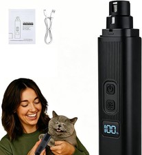 Silent Groom Pro Nail Grinder, Heusom Dog Nail Trimmer, Rechargeable