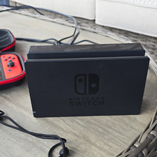 Nintendo Switch Dock HAC-007 Charging Stand, Black Plastic Console Dock