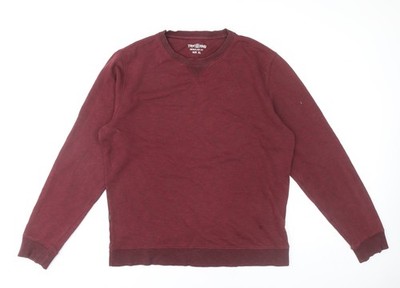 TRN 1961 Herren Pullover Sweatshirt rot XL Rundhals Regular Fit