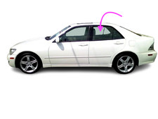 Fits: 2001-2005 Lexus IS 300 4Door Sedan Driver Side Rear Left Door Window Glass