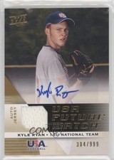 2009 Upper Deck Signature Stars USA Future Watch Jersey /999 Kyle Ryan Auto no9