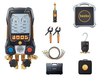 Testo Klimamessgerät 570s Wärmepumpen-Profi-Set 0564 5002