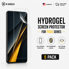 For POCO X7 X6 X5 F6 F5 M6 M5 All Models 5Pcs Self Healing Screen Protector