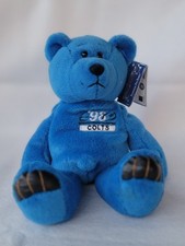 Limited Treasures Peyton Manning 18 Blue Bear Indianapolis Colts 1998 Lic w Tags