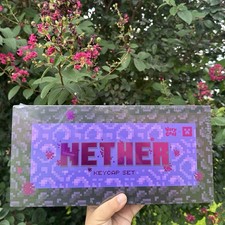 Minecraft x Very Cool Nether Keycap Set Limited Edition Brand New Sealed In Box