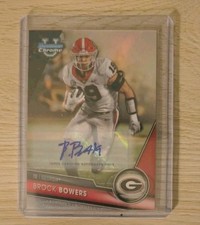 Brock Bowers [Autograph Refractor] #50 Prices | 2023 Bowman Chrome
