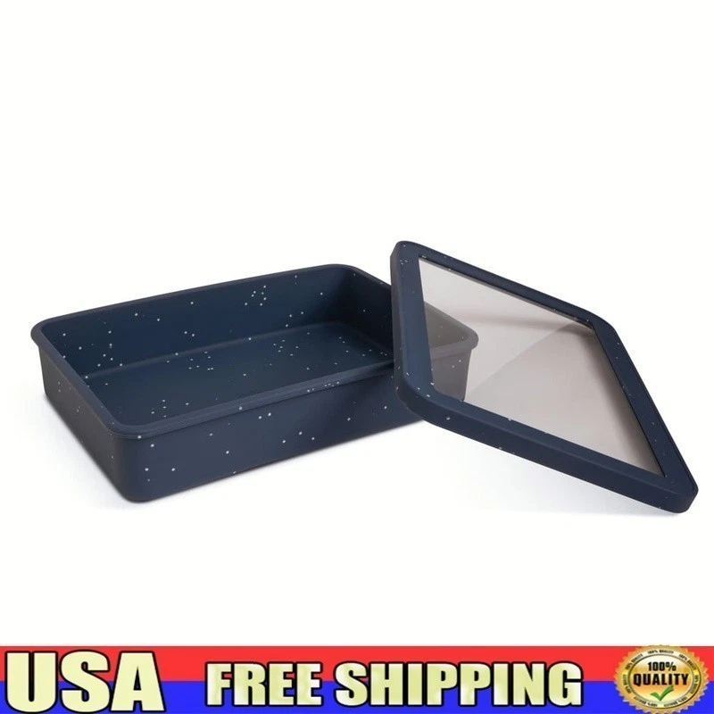 Non-Stick Silicone Baking Pan W/ Lid Easy Release Cleanup Microwave Oven Safe US
Opens in a new wind