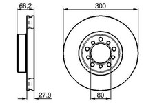 Disque de frein Mercedes 450