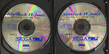 SHERLOCK HOLMES Consulting Detective Vol. II 2 SEGA CD Game Discs Only - TESTED