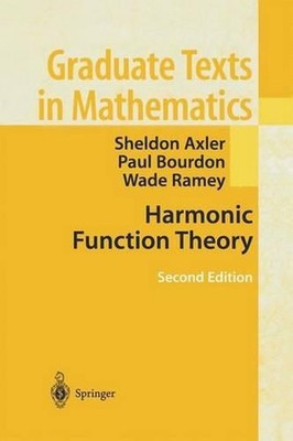 Harmonic Function Theory by Sheldon Axler (English) Hardcover Book