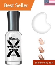 Invisible Nail Polish with Micro-shine, 12ml Quick Dry & Chip Resistant Formula