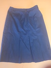 Vintage Navy Blue JC Crew Motion Skirt 1980s Fashion SIZE 2 ORIGINAL FIT