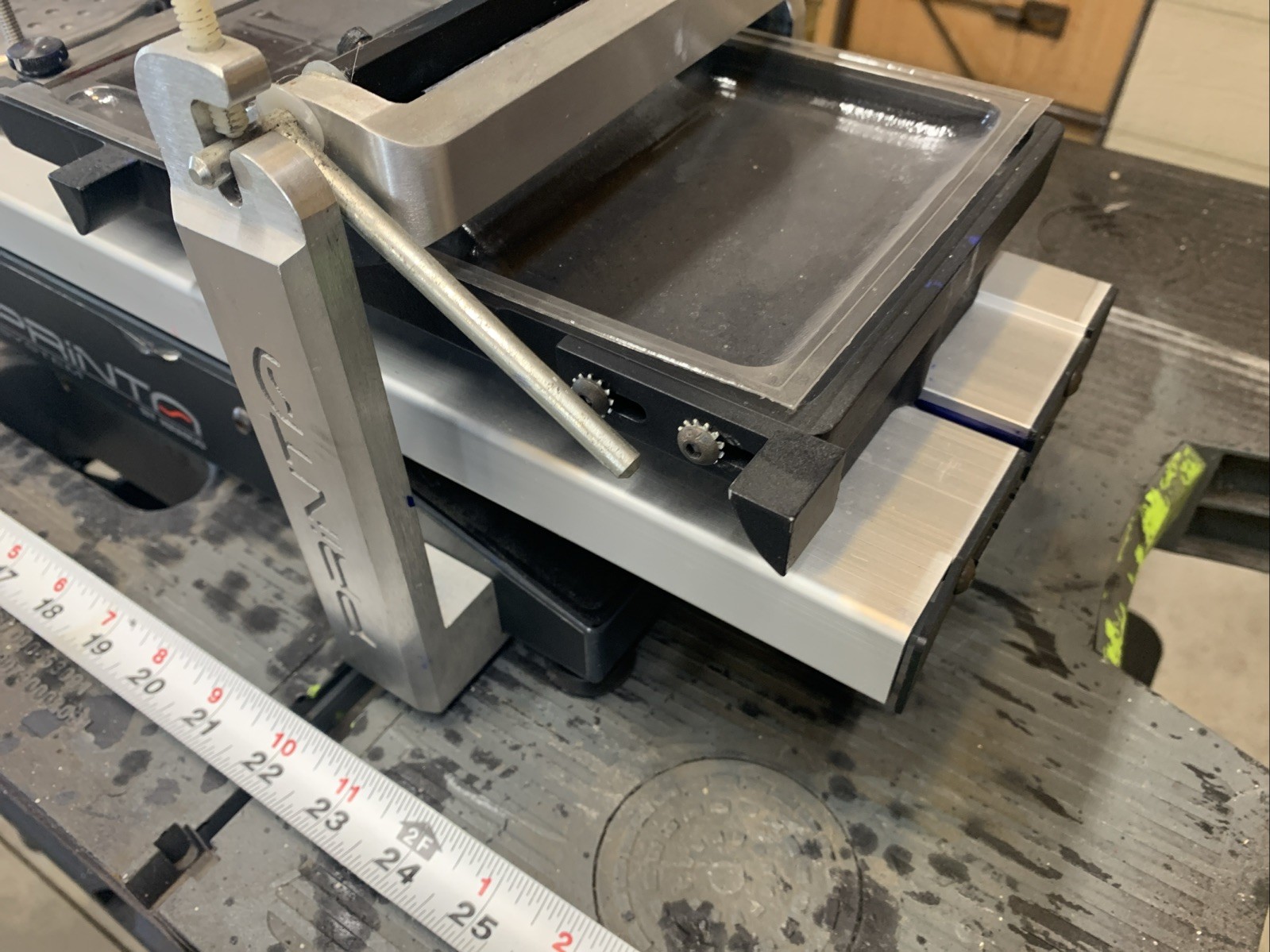 Printa 990 Silver Series Manual Pod Pad Printing Machine Missing Print Pads Nice