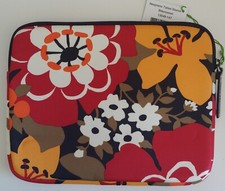 NWT Vera Bradley Neoprene Tablet Sleeve BITTERSWEET E-Reader Case Retired