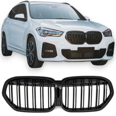Grille Gloss Black for BMW X1 F48 LCI | 2019-2022