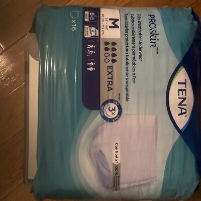 TENA Disposable Underwear Medium Ultimate-Extra 16 Ct