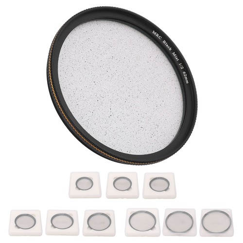 Black Mist Filter 1/2 Portrait Soft Diffuser Focus Camera Lens Filter Scratc EOM - Picture 11 of 36