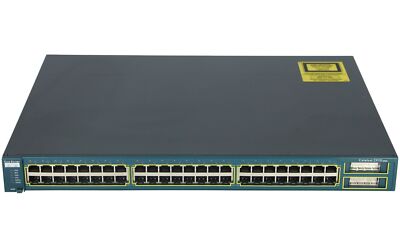 CISCO - WS-C2950G-48-EI - Catalyst 2950, 48 10/100 with 2 GBIC slots, Enhanced I