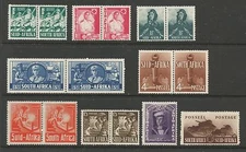SOUTH  AFRICA SG88-96 THE 1941-6 GVI SET OF 9 MOUNTED MINT CAT £70