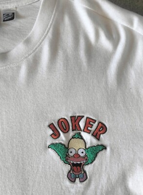 Krusty the Clown (The Simpsons) Offizielles Longsleeve Shirt ''Joker'' - H&M, Größe M