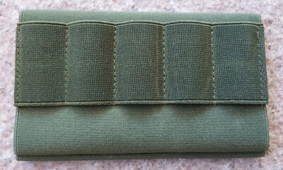 Green Shotshell Carrier Fits Stock on 12 Gauge Mossberg 500 590 835 Shotgun