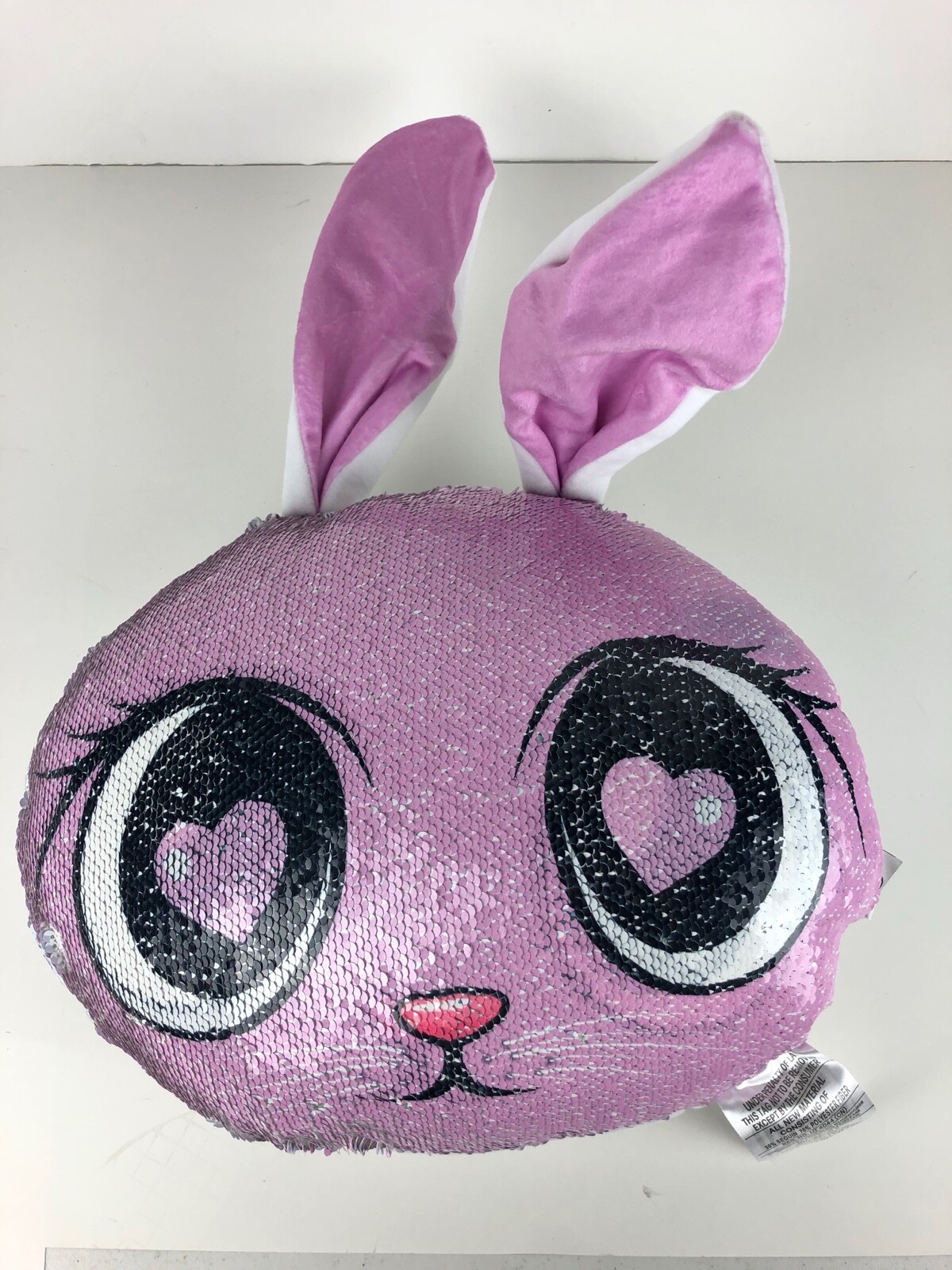 Top Trenz Reversible Sequin Animal Character Throw Pillow NWT eBay