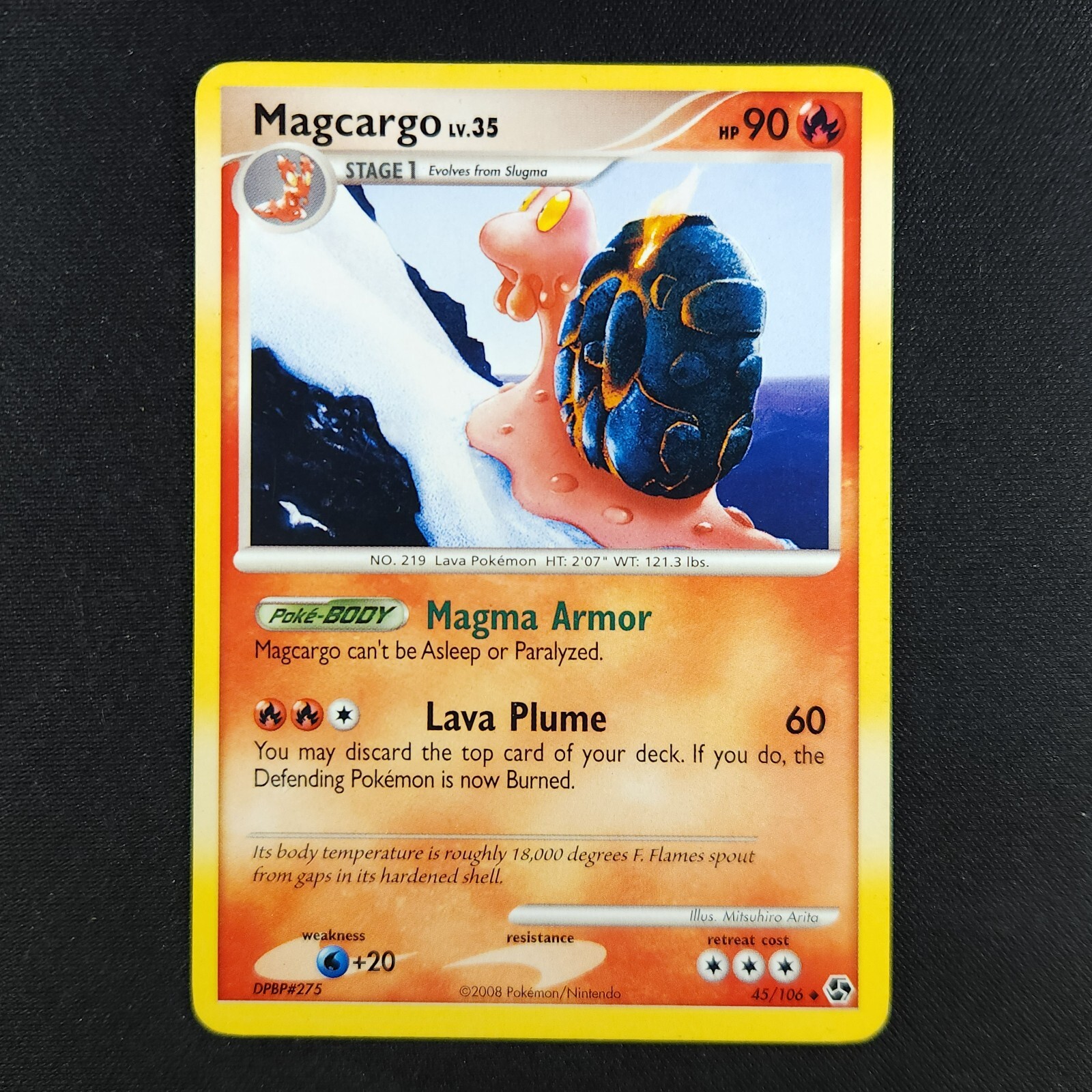 Magcargo 45/106 - Great Encounters - Pokemon Card