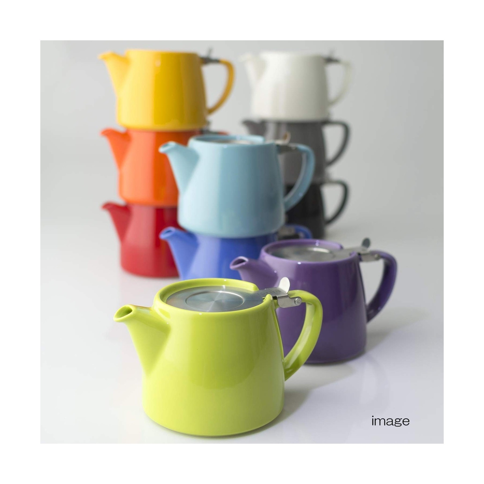 FORLIFE+Stump+Teapot+With+SLS+Lid+and+Infuser+18ounce+Mandarin