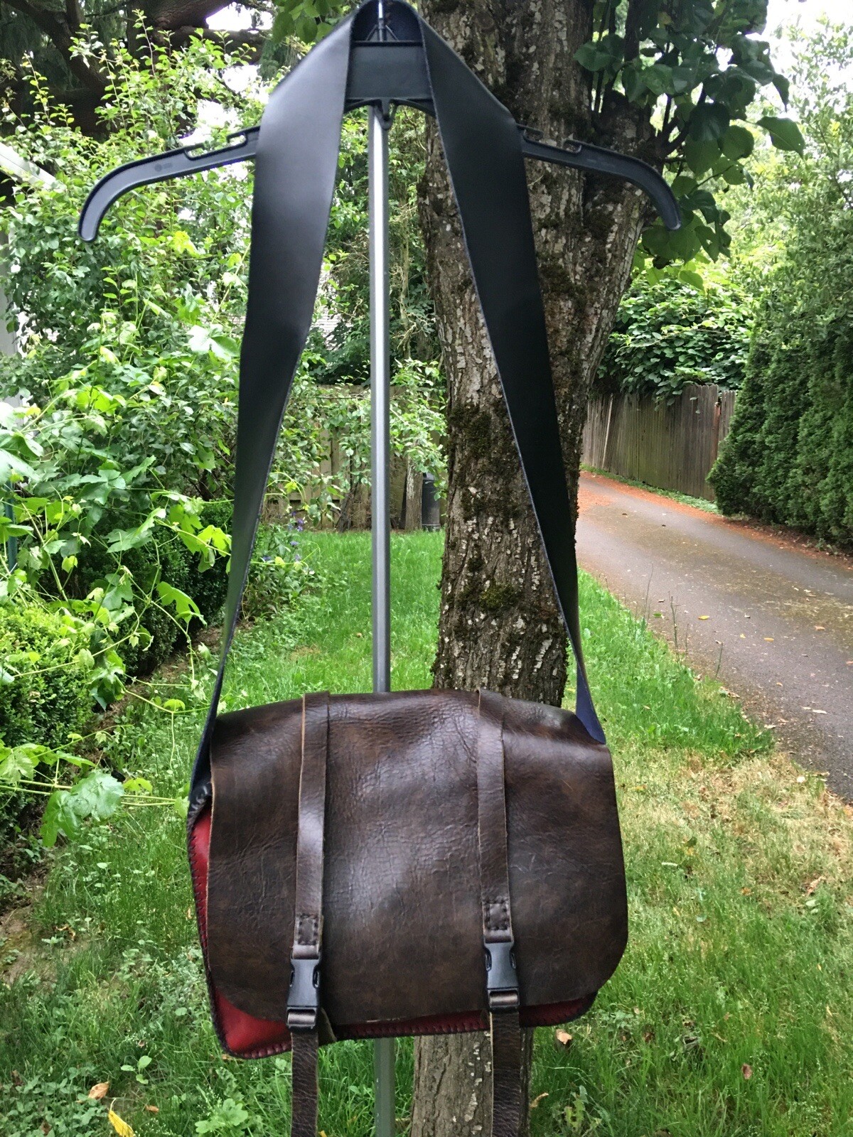 Handmade Leather Crossbody Bag Gem