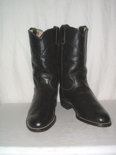 justin roper boots black - Gem