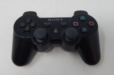 PS3 DualShock 3 Controller Sony Playstation 3 Sixaxis Black CECHZC2U OEM Genuine