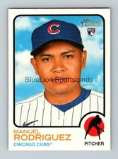  2022 Topps Heritage #291 Manuel Rodriguez RC