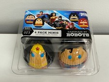 Handmade by Robots, Knit Series 023, The Justice League, 4 Pack Minis