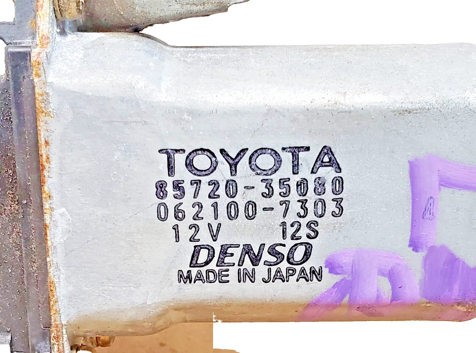 Motor y regulador ventana conductor trasero izquierdo Toyota 4Runner 1996-2002 85720-35080 Foto 3 de 4