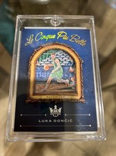 2020-21 Panini Court Kings LUKA DONCIC LE CINQUE PIU BELLE Case Hit Dallas Mavs
