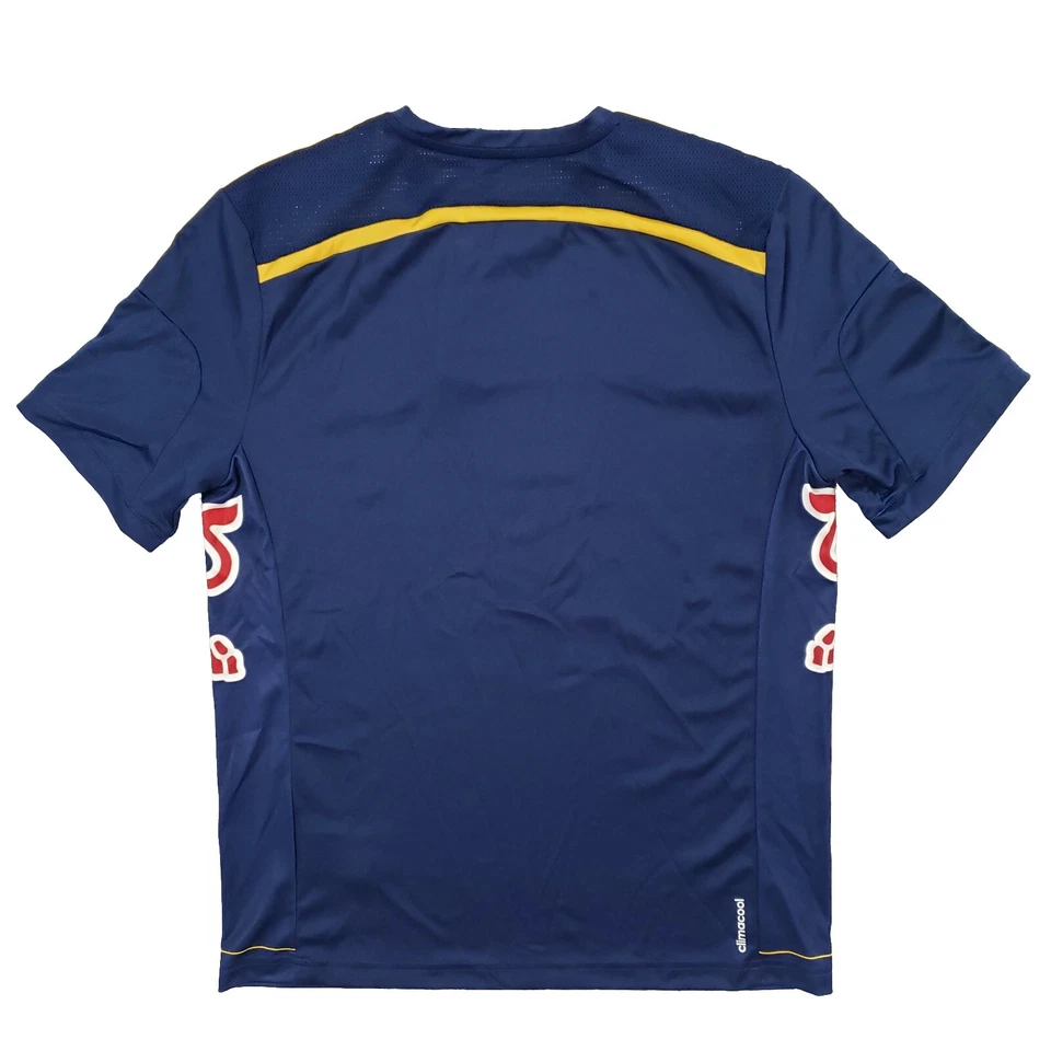 Camiseta Adidas New York Red Bulls Juvenil Grande Azul Fútbol MLS  Foto 2 de 4