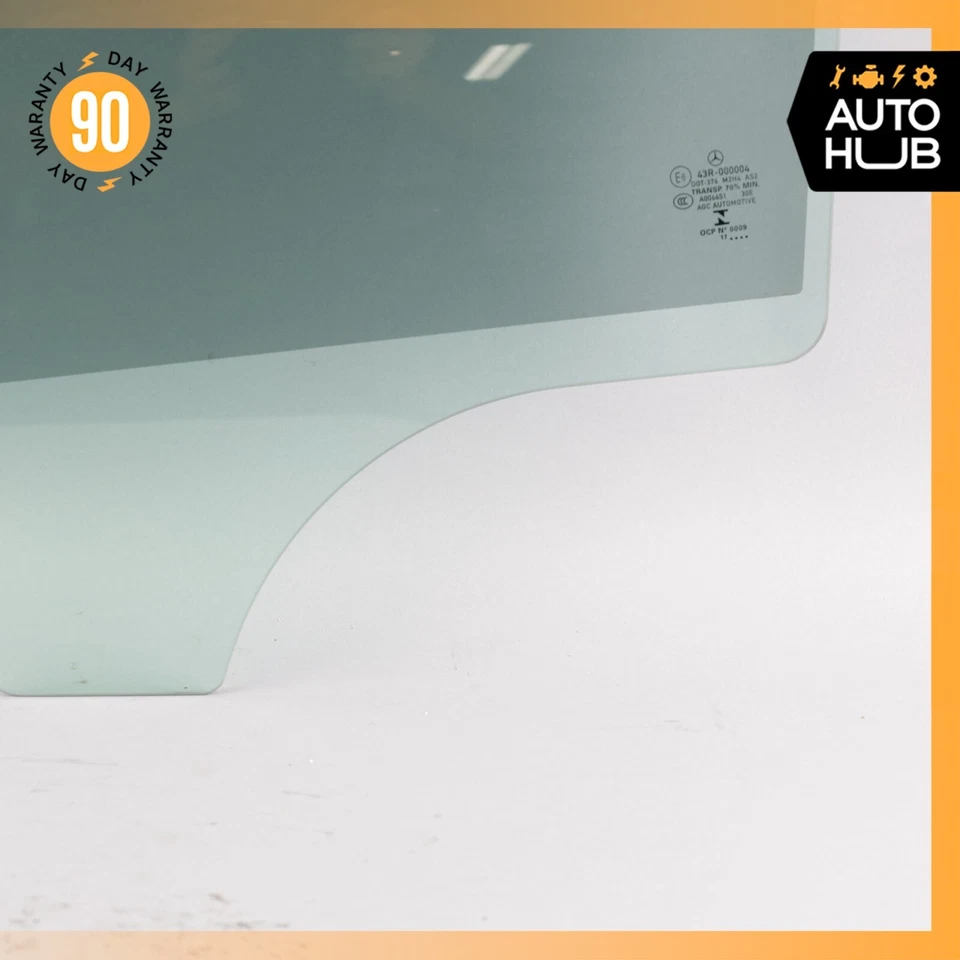 15-21 Mercedes W205 C43 AMG C300 C400 Puerta Trasera Lateral Ventana Vidrio Fabricante de Equipo Original Foto 4 de 4