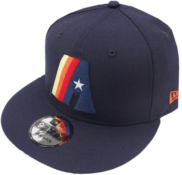 New Era Houston Astros Navy Cooperstown Otc Snapback Cap 9Fifty Limited Edition-image