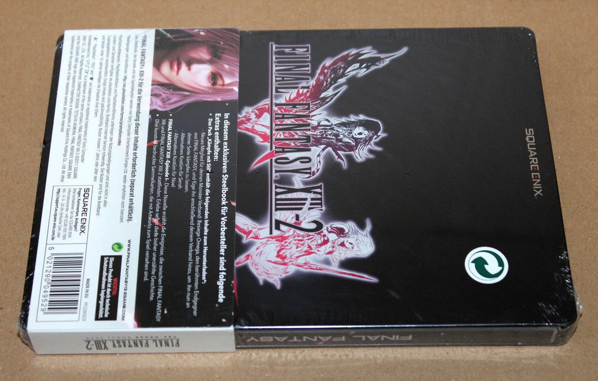 Final Fantasy XIII-2 Preorder Bonus Pack incl: Steelbook Artwork