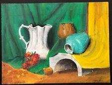 Norman Zimmerman, Hand Painting On Board