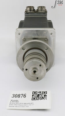 30876 ALLEN-BRADLEY SERVO MTR ASSY 193528 W/SPINDLE 15-163046-00 N