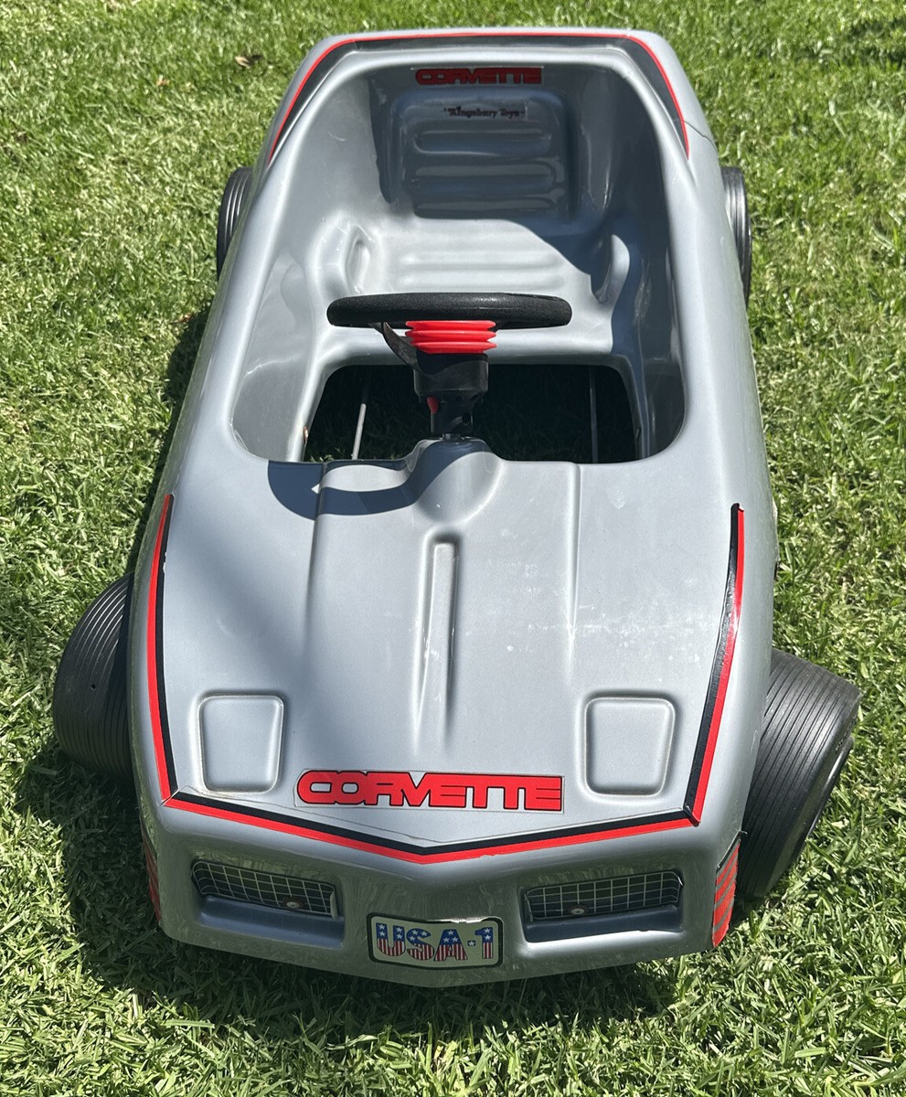 Vintage Corvette C4 (1984-1996) pedal car, Kingsbury Toys - New | eBay