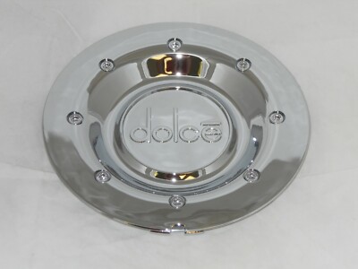 DOLCE DC-12 N516-22-CAP LG0501-23 CHROME WHEEL RIM CENTER CAP 